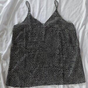 Gigio Size (Oversized) Medium Black and White Cami